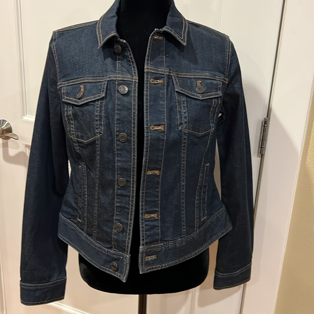 Talbots Denim Jean Jacket Sz S